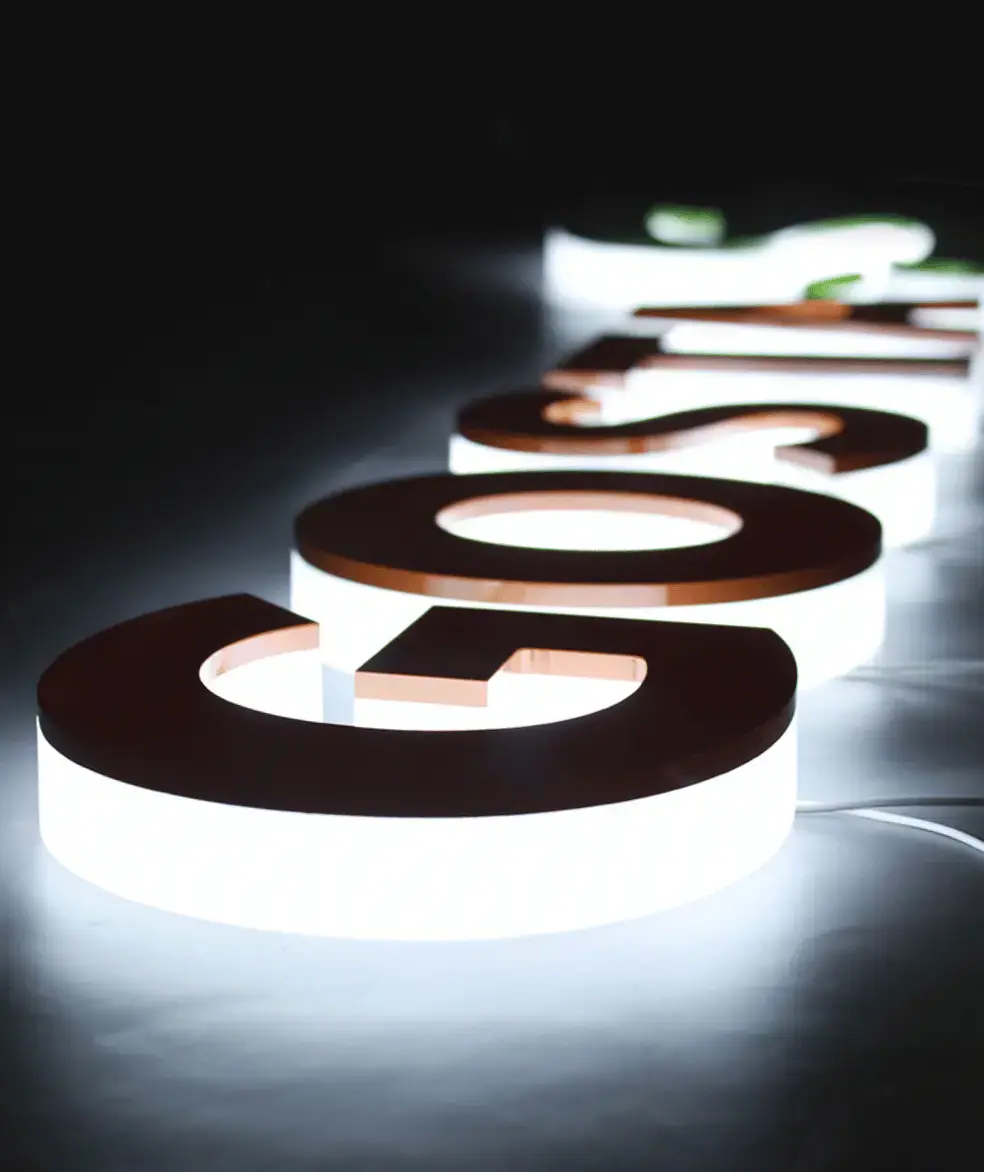Indoor 3D Signage