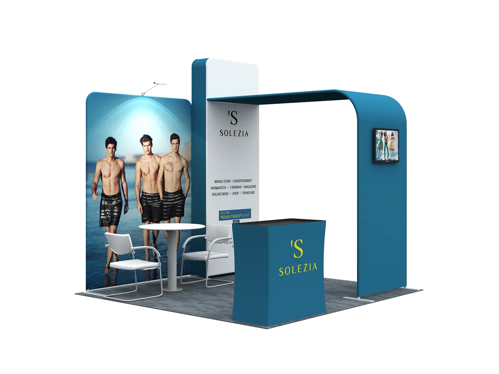 Transform Your Presence at Trade Shows with Custom Exhibition Kiosks