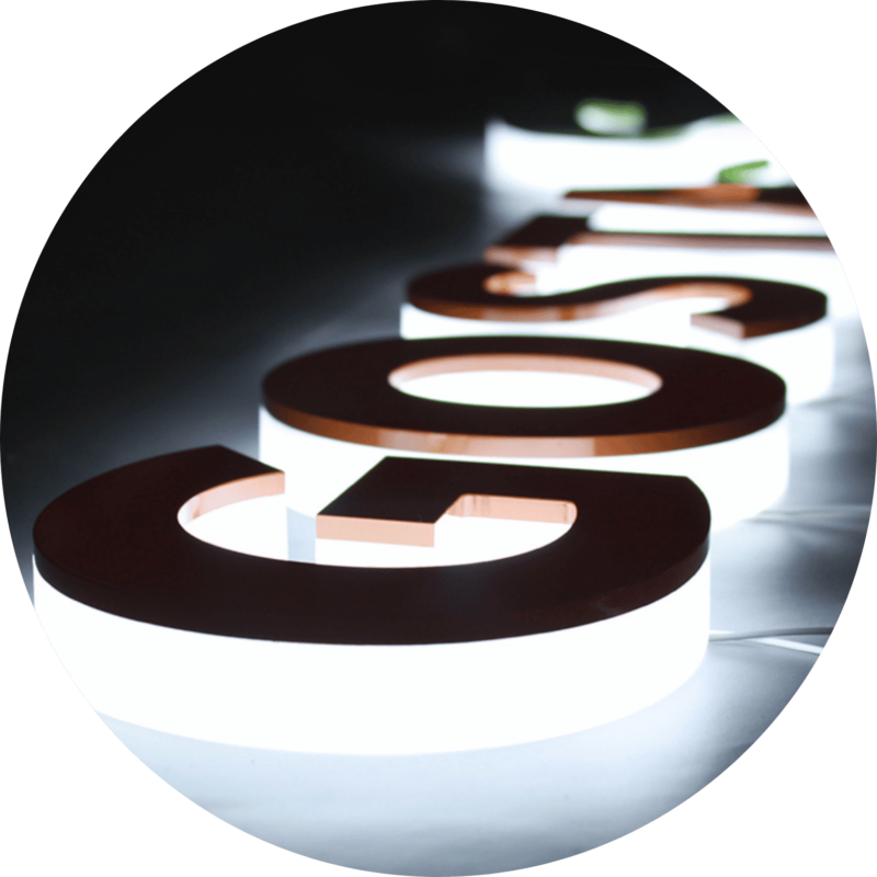 Neon 3D Signage
