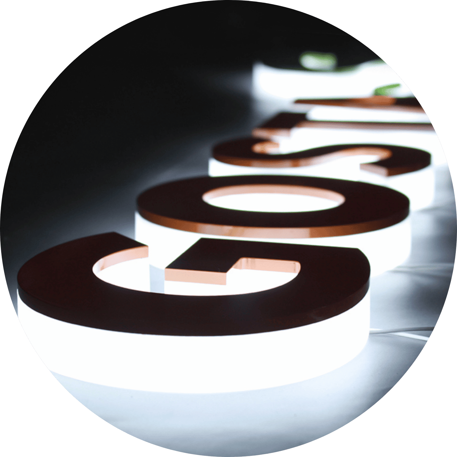 Neon 3D Signage